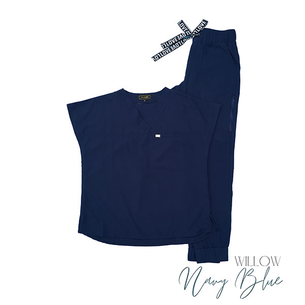 willow navy blue