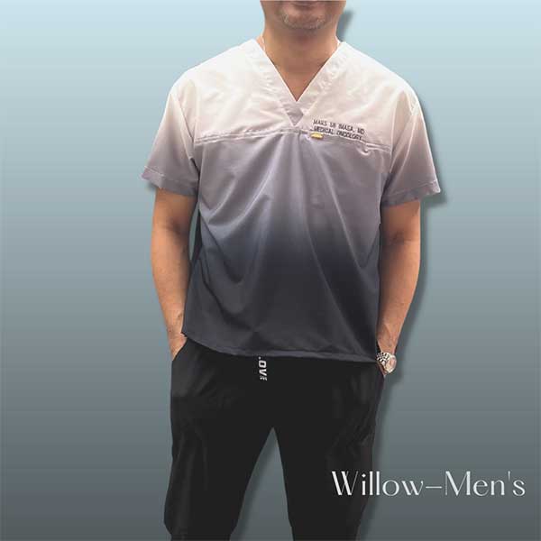 willow men cover black ombre